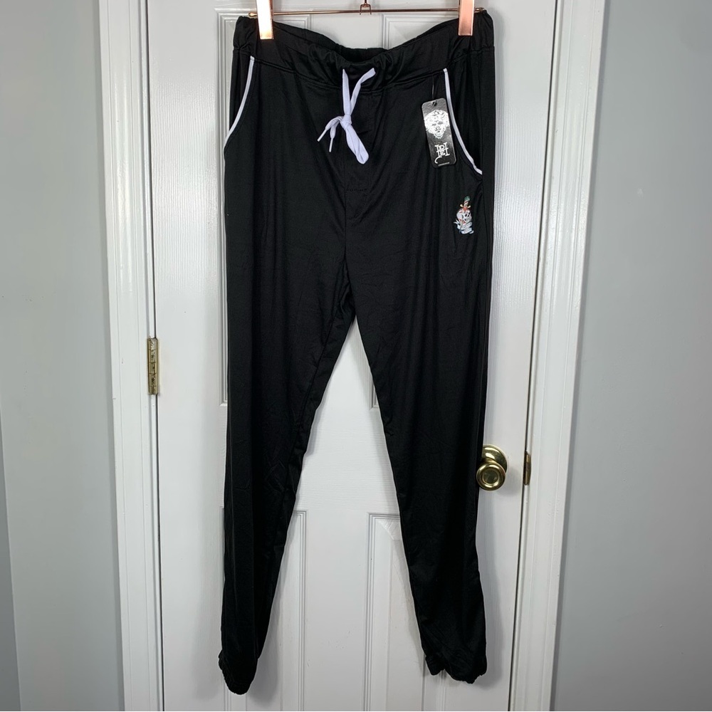 Ed Hardy Mens Loungewear Pants Black Size XL